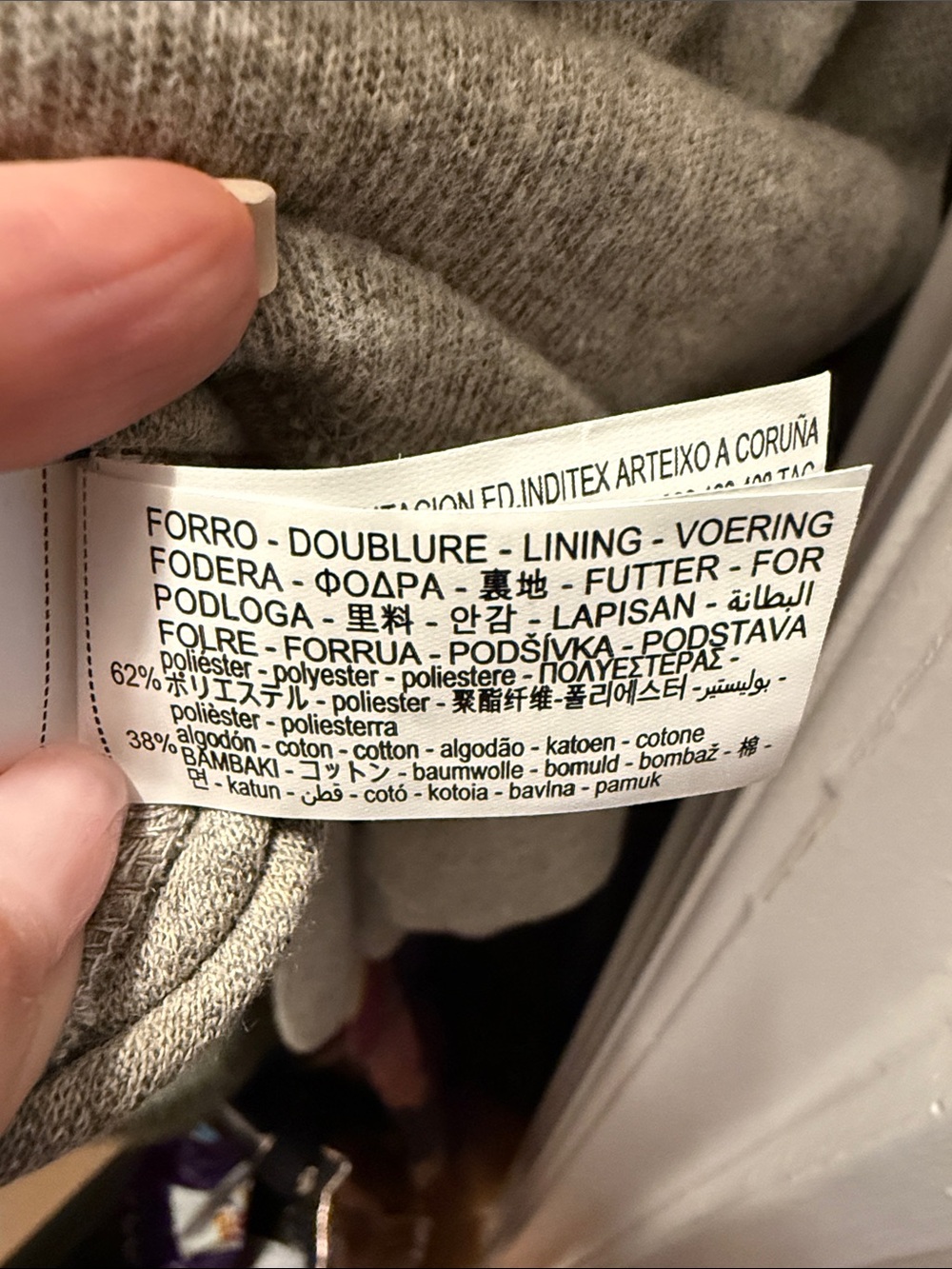 NWOT Zara Grey Set - Picture 8 of 9